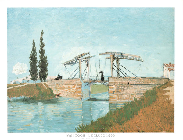 The Lock, 1888 by Vincent Van Gogh - 34 X 44 Inches (Art Print)