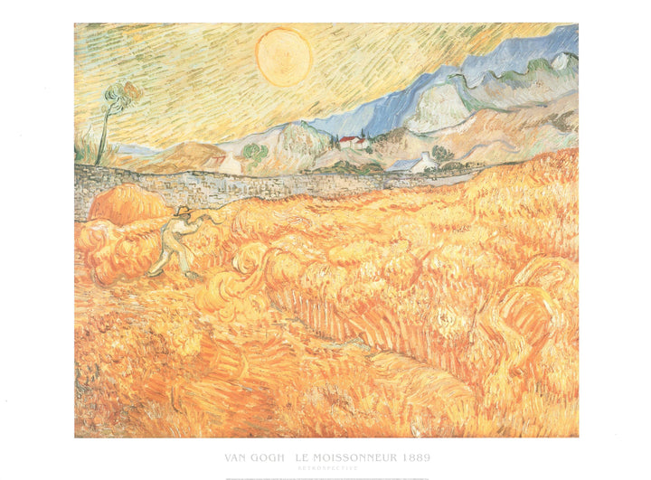 The Reaper, 1889 by Vincent Van Gogh - 36 X 48 Inches (Art Print)