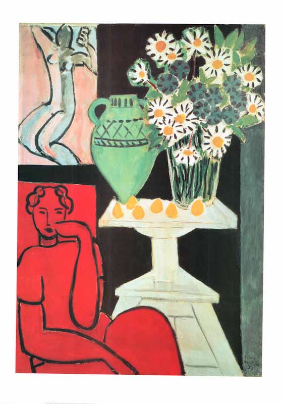 Les Fleurs de la Saint Henri, 1939 by Henri Matisse - 20 X 28 Inches (Art Print)