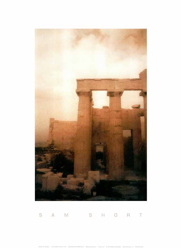 Temple of Athena by Sam Short - 12 X 16 Inches (Art Print)