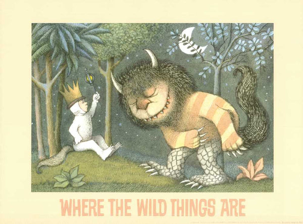 Where the Wild Things Are by Maurice Sendak - 18 X 24 Inches (Poster)