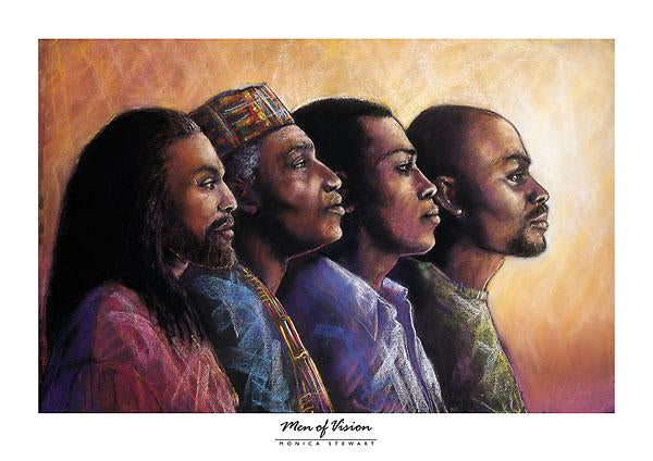 Men of Vision by Monica Stewart - 24 X 34 Inches (Art Print)