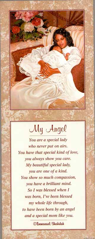 My Angel by Emmanual Shahidah - 8 X 20 Inches (Art Print)