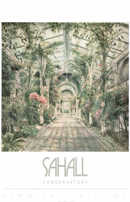 Conservatory by Sahall - 24 X 36 Inches (Art Print)