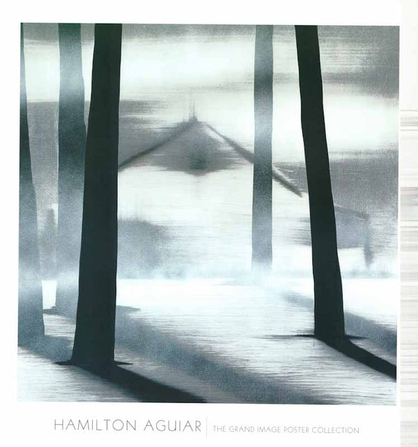 Landscape No. 195 by Hamilton Aguiar - 28 X 29 Inches (Art Print)