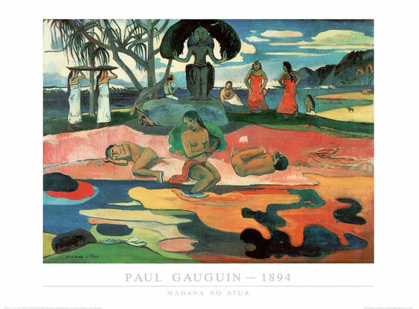 Day of the God, 1894 by Paul Gauguin - 18 X 24 inches (Art Print)