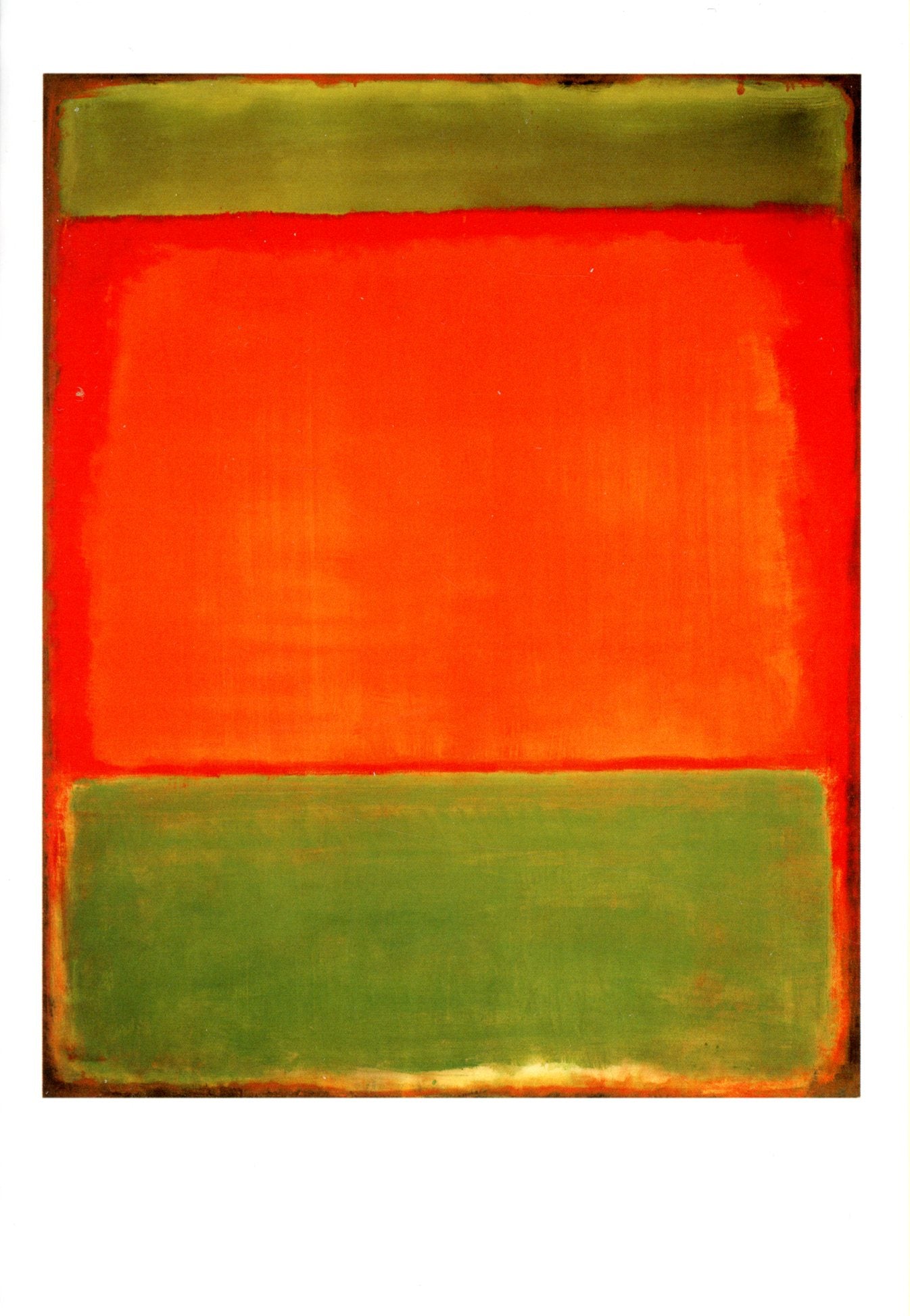 Untitled 4 Rothko Untitled, 1949 by Mark Rothko - 5 X 7 Inches (Note Card) – Artistica ...