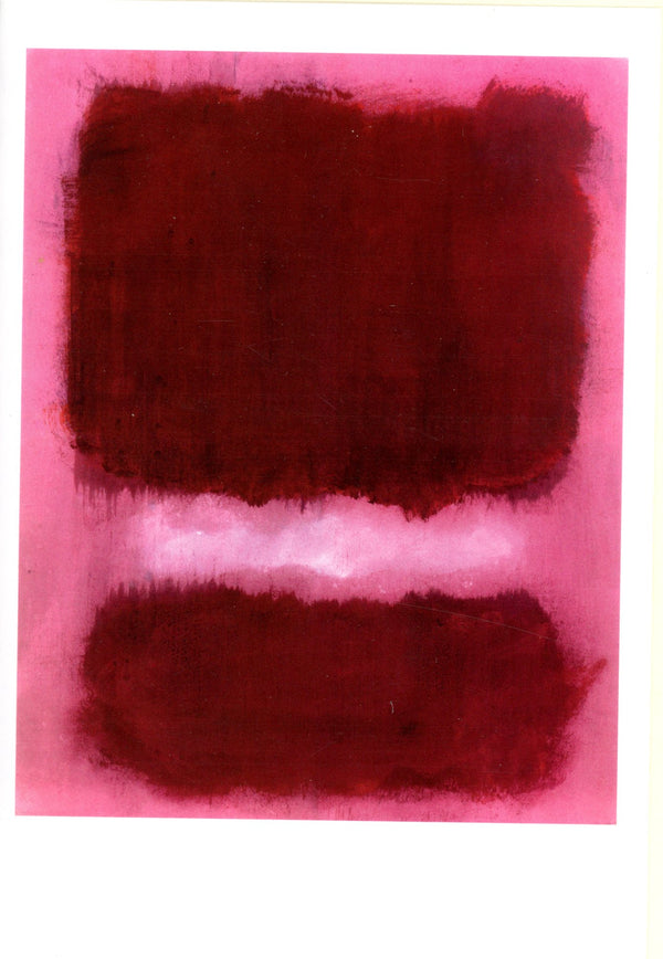 Untitled, 1968 by Mark Rothko - 5 X 7 Inches (Note Card)