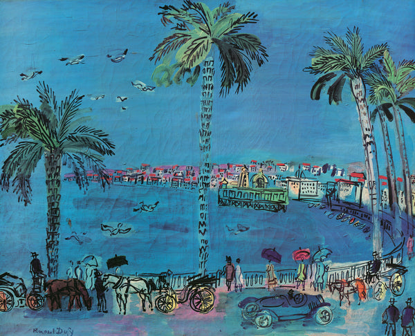 Nice, La Promenade des Anglais aux Mouettes, 1929 by Raoul Dufy