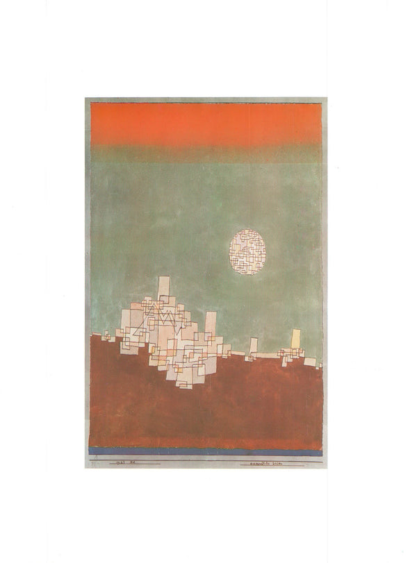 Le Lieu D'Election, 1927 by Paul Klee - 12 X 16 Inches (Art Print)
