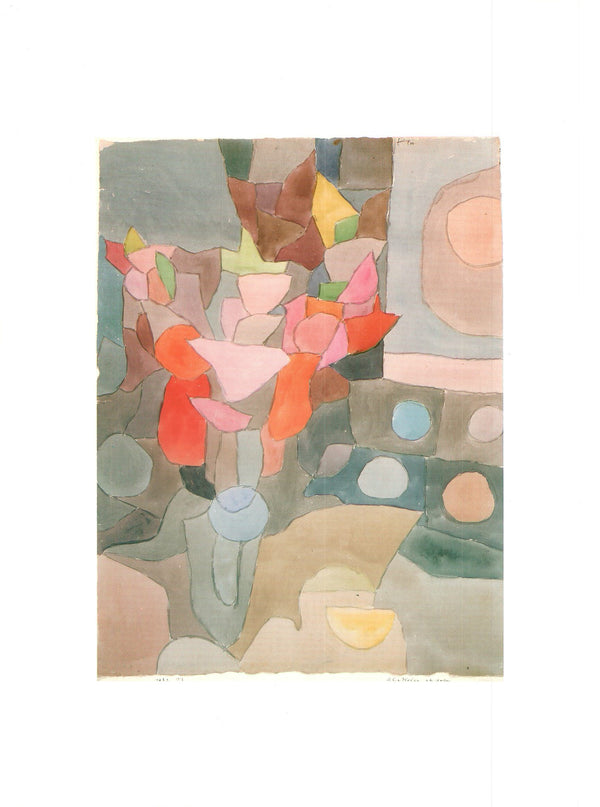 Nature Morte aux Glaieuls, 1932 by Paul Klee - 12 X 16 Inches (Art Print)
