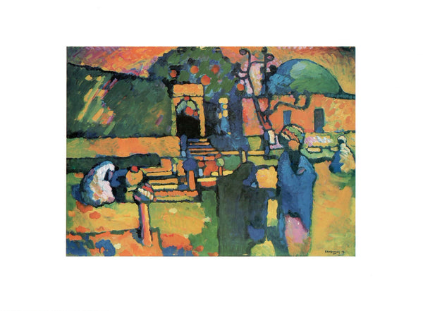 Araber I, 1909 by Wassily Kandinsky - 12 X 16 Inches (Art Print)