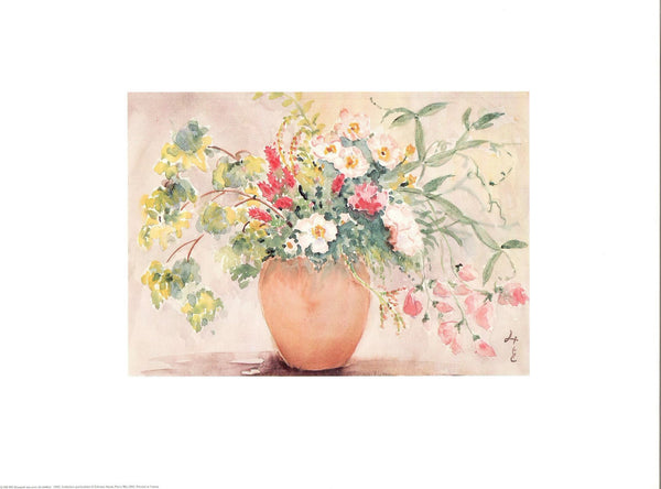 Bouquet aux Pois de Senteur, 1992 by Mio - 12 X 16 Inches (Art Print)