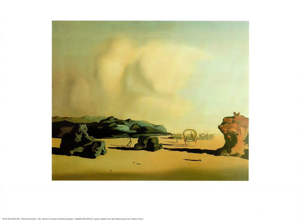 Moment de Transition, 1934 by Salvador Dali - 12 X 16 Inches (Art Print)