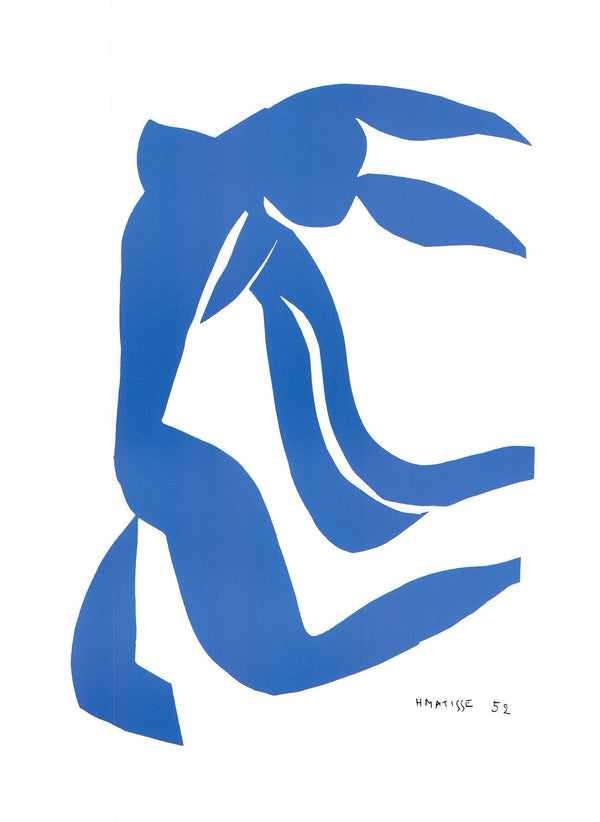 La Chevelure, 1952 by Henri Matisse - 12 X 16 Inches (Art Print)