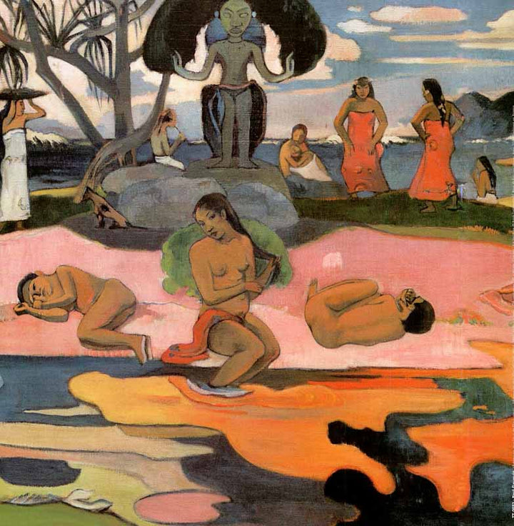 Mahana No Atua, 1894 by Paul Gauguin - 12 X 12 Inches (Art Print)