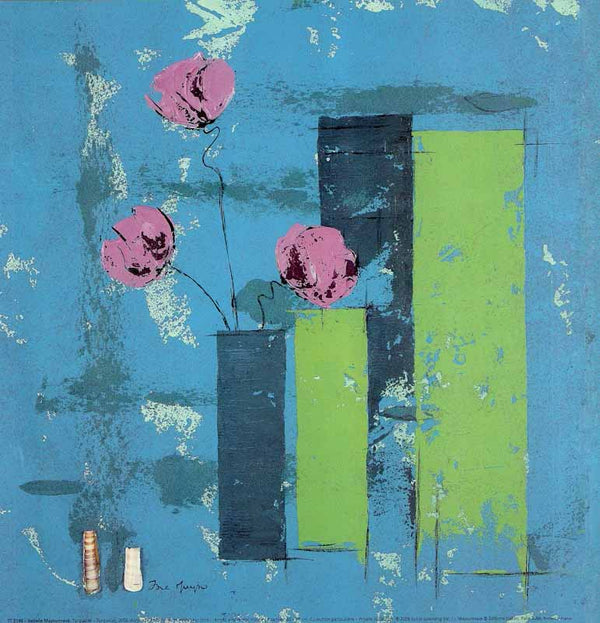 Turquoise, 2002 by Isabelle Maysonnave - 12 X 12 Inches (Art Print)