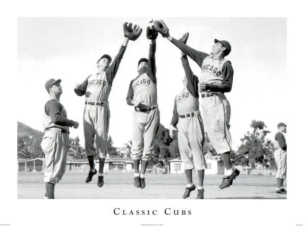 Classic Cubs - 18 X 24 Inches (Vintage Art Print)