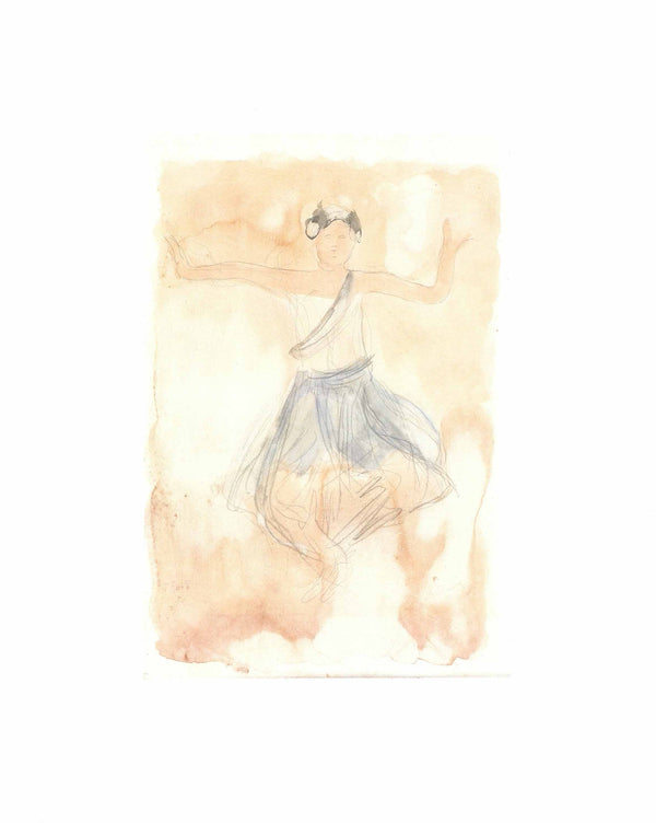 Danseuse cambodgienne, 1906 by Auguste Rodin - 16 X 20 Inches (Art Print)
