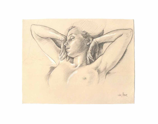 Study for "Wing-like Arms", 1990 by Francine Van Hove - 16 X 20 Inches (Art Print)