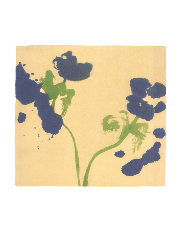 Fleurs Bleues, 2000 by Aurore de la Morinerie - 16 X 20 Inches (Art Print)
