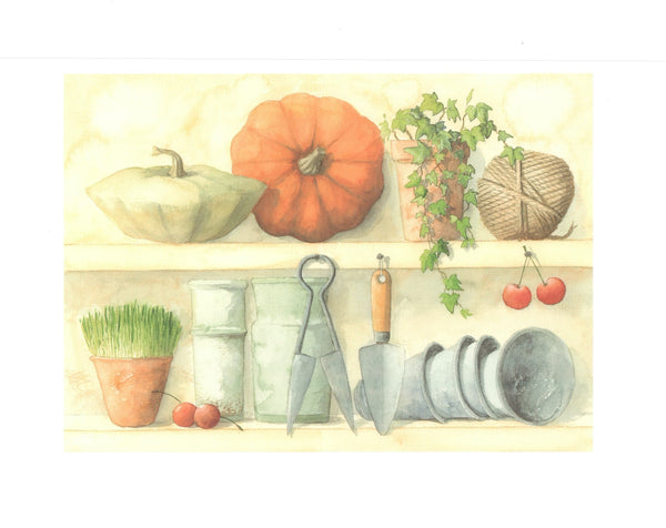 The Gardener's Store, 2002 by Valerie Baudry - 16 X 20 Inches (Art Print)