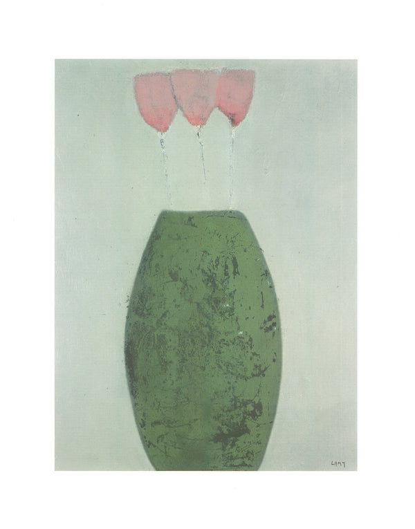 Le vase vert, 2002 by Marie-Laurence Lamy - 16 X 20 Inches (Art Print)