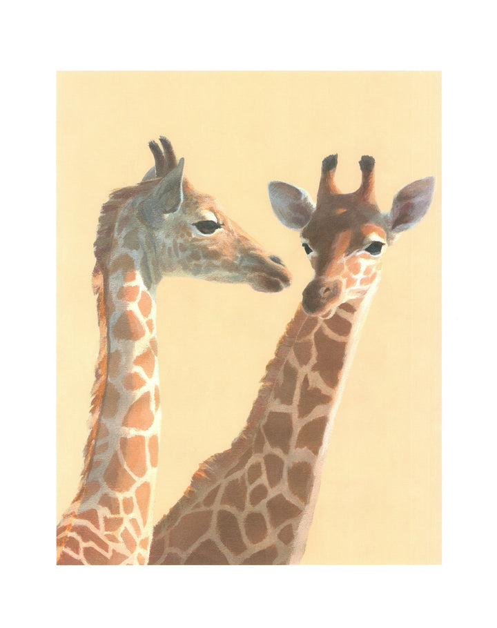 Les Girafes, 2003 by Noelle Triaudeau - 16 X 20 Inches (Art Print)