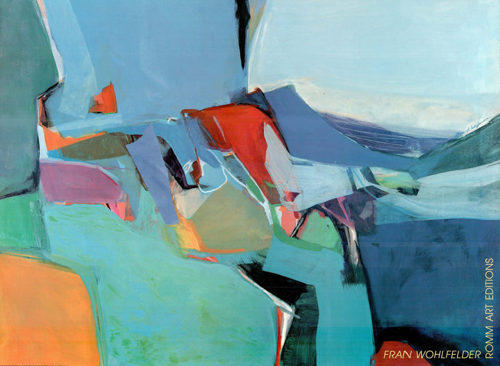 Allegro by Fran Wohlfelder - 36 X 48 inches (Offset Lithograph)