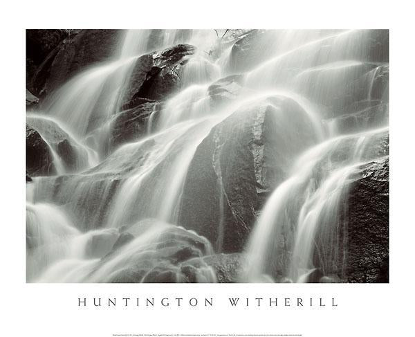 Waterfall, Yosemite by Huntington Witherill - 26 X 32 Inches (Art Print)