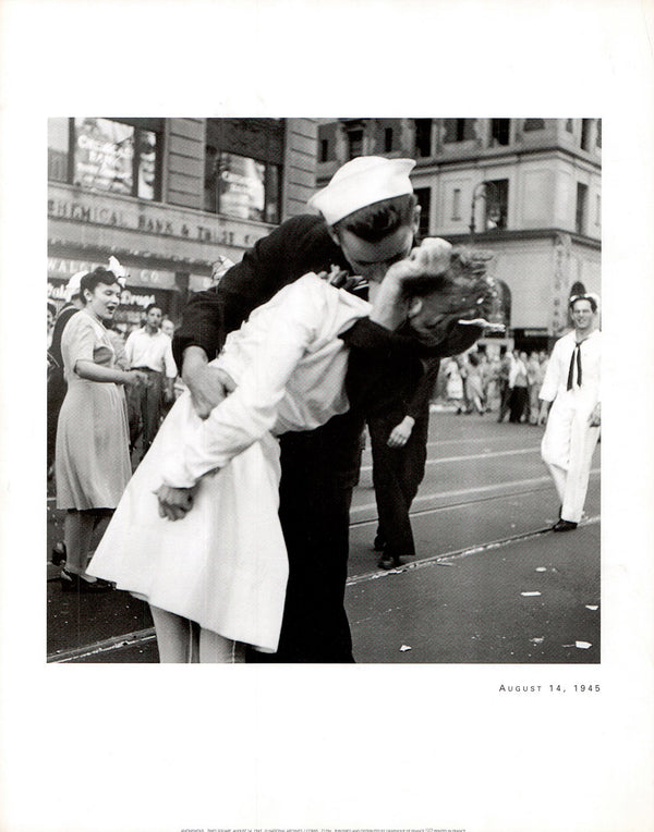 Kissing the War Goodbye in Time Square, 1945 by Corbis - 16 X 20 Inches (Art Print)