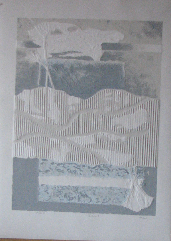 Corteza II by Haskell - 22 X 30 Inches (Lithography Titled, Numbered & Signed) 212/500