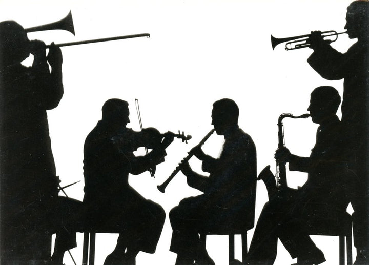 Jazzband by Underwood  - 5 X 7 Inches (Greeting Card)