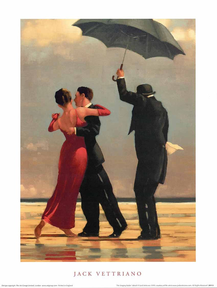 The Singing Butler by Jack Vettriano - 12 X 16 Inches (Art Print)