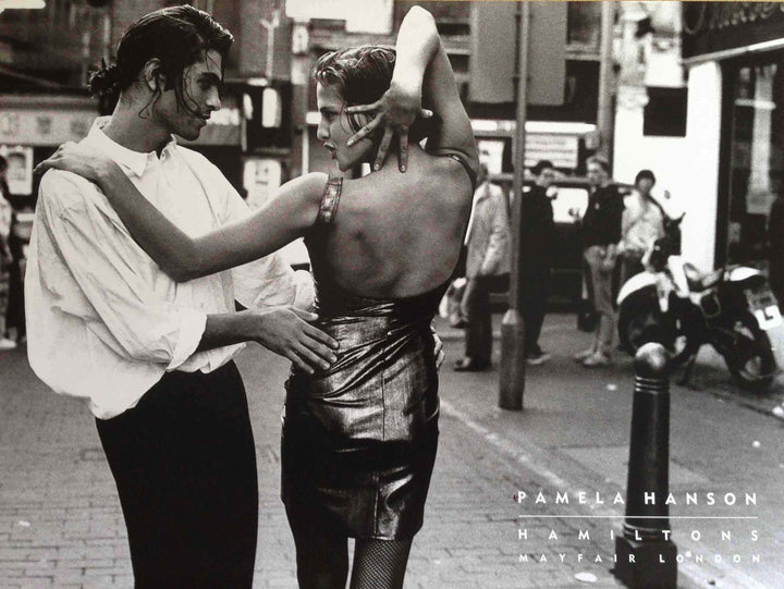 Sexy Girl Tango - London, 1987 by Pamela Hanson - 24 X 32 Inches (Art Print)