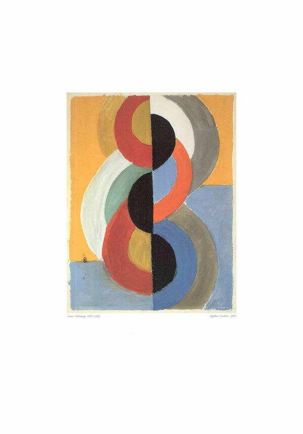 Rythme Couleur, 1961 by Sonia Delaunay - 20 X 28 Inches (Art Print)