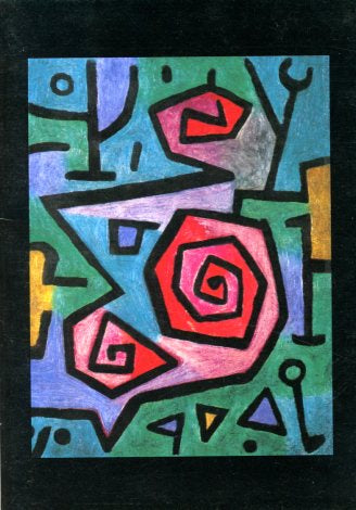 Heroic Roses, 1938 by Paul Klee - 5 X 7 Inches (Greeting Card)