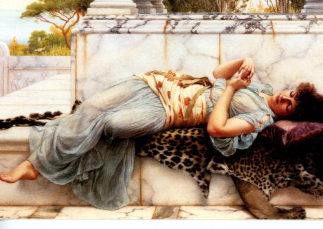 The Betrothed, 1892 by John William Godward - 5 X 7 Inches (Greeting Card)