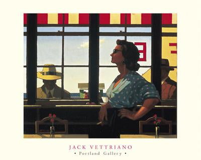 A Date with Fate by Jack Vettriano - 16 X 20 Inches (Art Print)