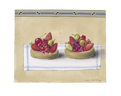 Tartes aux Fruits by Michel Lablais - 16 X 20" - Fine Art Posters.