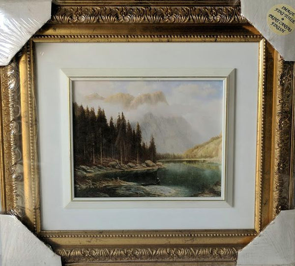 View of the Mountain - (Framed Giclee on Masonite Ready to Hang)
