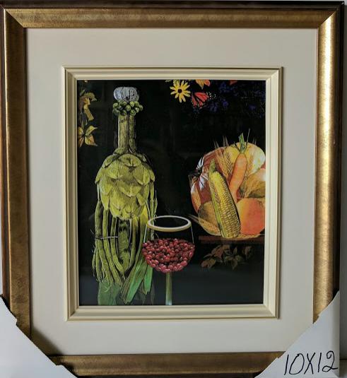 Still Life - (Framed Art Print with Glass Ready to Hang)