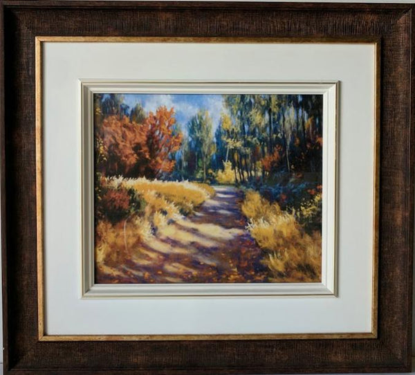 Landscape - (Framed Art Print with Glass Ready to Hang)