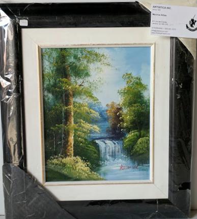 Landscape - (Framed Oil Painting on Canvas Ready to Hang)