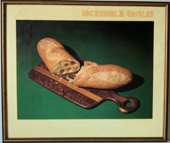 Fromage et pain par Edward Pardee – 63,5 x 76,2 cm (giclée encadrée sur Masonite prête à accrocher)