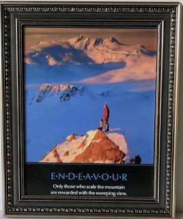Endeavour - (Framed Giclee on Masonite Ready to Hang)