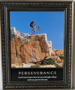 Perseverance - (Framed Giclee on Masonite Ready to Hang)