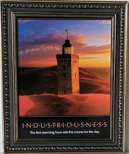 Industriousness - (Framed Giclee on Masonite Ready to Hang)
