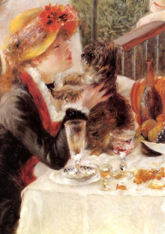 The Luncheon of the Boating Party, 1881 by Auguste Renoir - 5 X 7 Inches (Greeting Card)