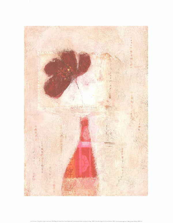 Red Poppy and Chinese Vase / Coquelicot Rouge Et Vase Chinois